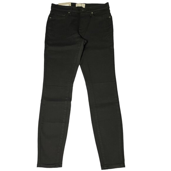 NWT Everlane The Mid Rise Skinny Stretch Jean Womens 28 Black - Picture 5 of 9
